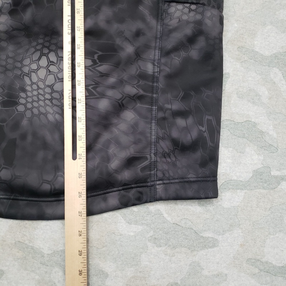 Kryptek Vest Mens Small Black Camo Hunting Full Zip Pockets Sleeveless Outdoors - Picture 9 of 11